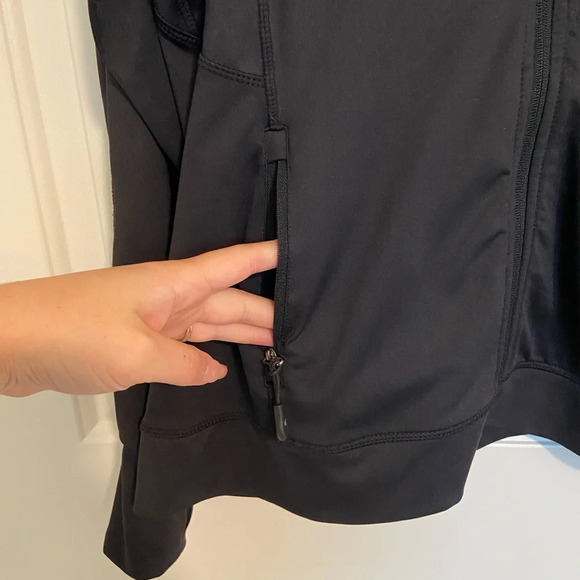 NWOT | Kyodan women’s solid black zip active jacket — large - Picture 4 of 7